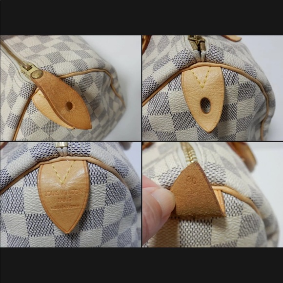 AUTHENTIC LOUIS VUITTON SPEEDY 30 LOCK PRELOVED - Picture 9 of 12